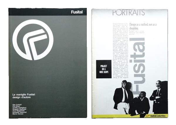 Fusital Architectural Hardware Catalog & Pamphlet 1986 Italy Design Rare
