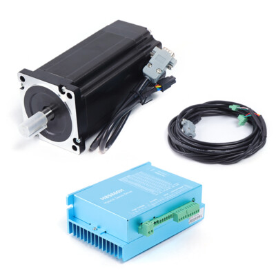 12NM Nema34 Motor Closed Loop Stepper Drive Kit Lüfterkühlung