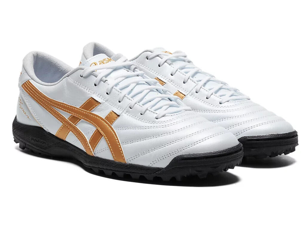 ASICS C3 FF TF 1113A056 100 White Pure Gold Futsal Shoes | eBay ASICS C3 FF TF 1113A056 100 White Pure Gold Futsal Shoes | eBay