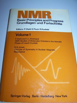 NMR Basic Principles and Progress Volume 1 by R.Diehl./E. Fluck/ R. Kosfeld 1969