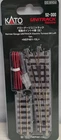 Unitrack Narrow Gauge HOn30 Electric Left Hand Switch Turnout #4 KATO 52-300