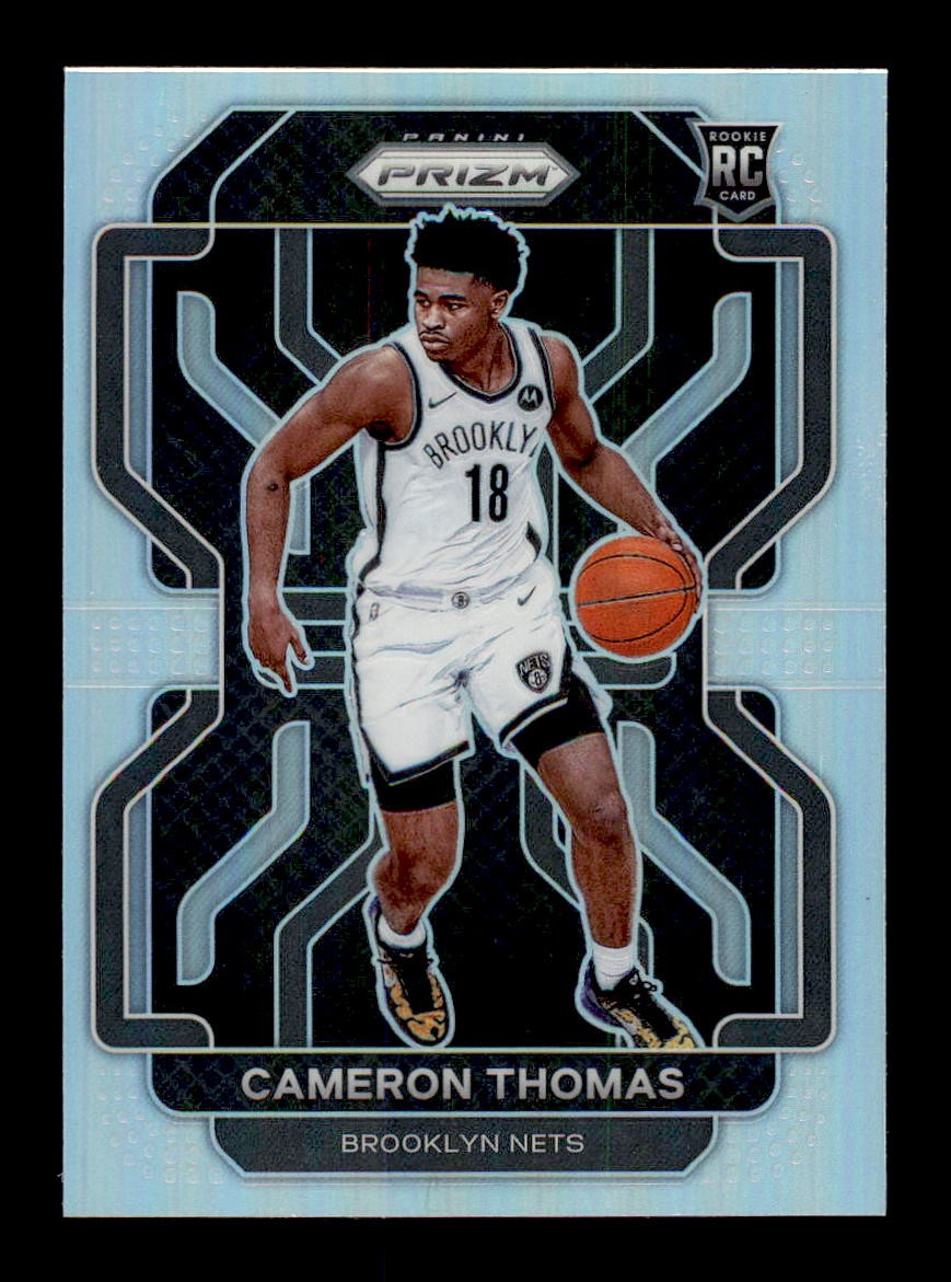 2021-22 Panini Prizm #297 Cameron Thomas Silver RC