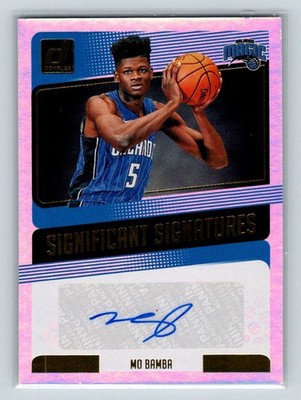 2018-19 Donruss #SS-MBB Mo Bamba Significant Signatures RC Auto