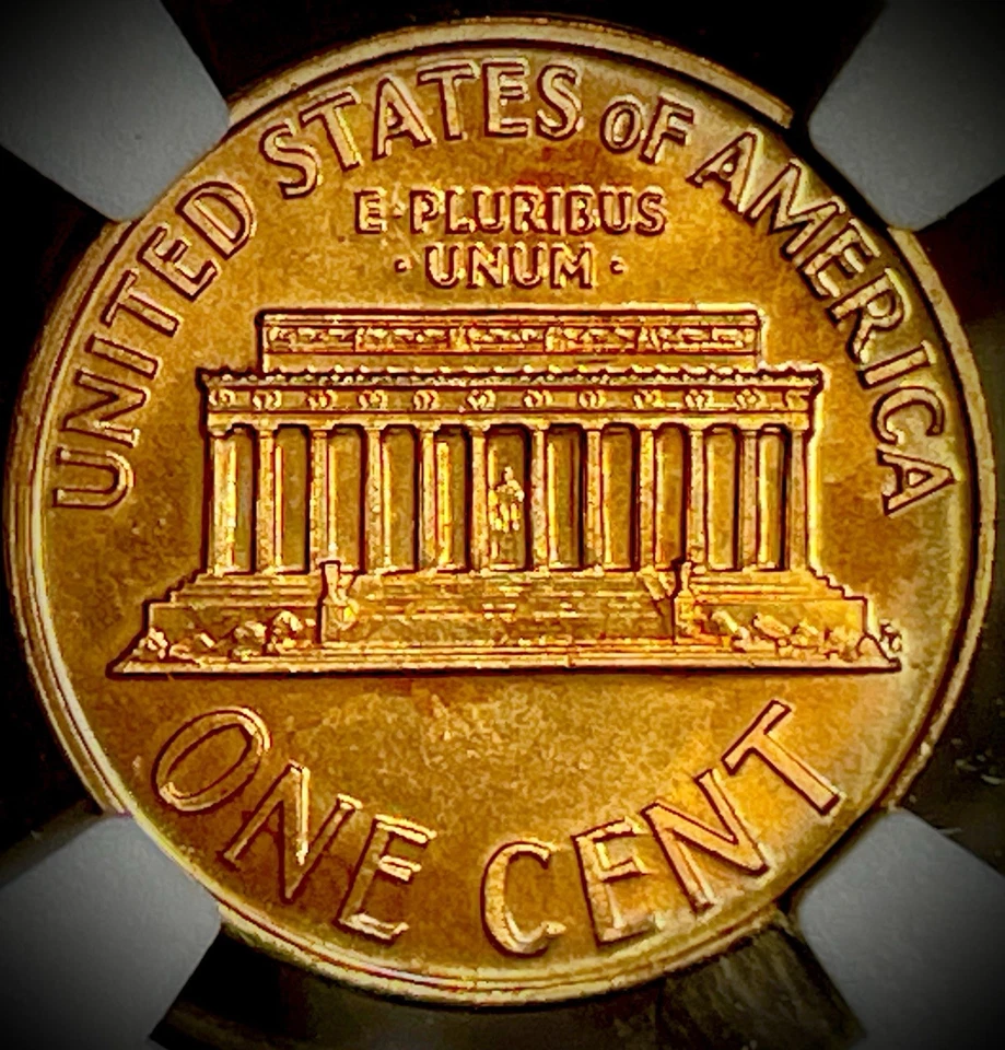 1965 SMS 1C NGC MS65RD Ms66,ms66 LINCOLN MEMORIAL CENT SPECIAL MINT SET NGC 3coi - Image 4 of 4