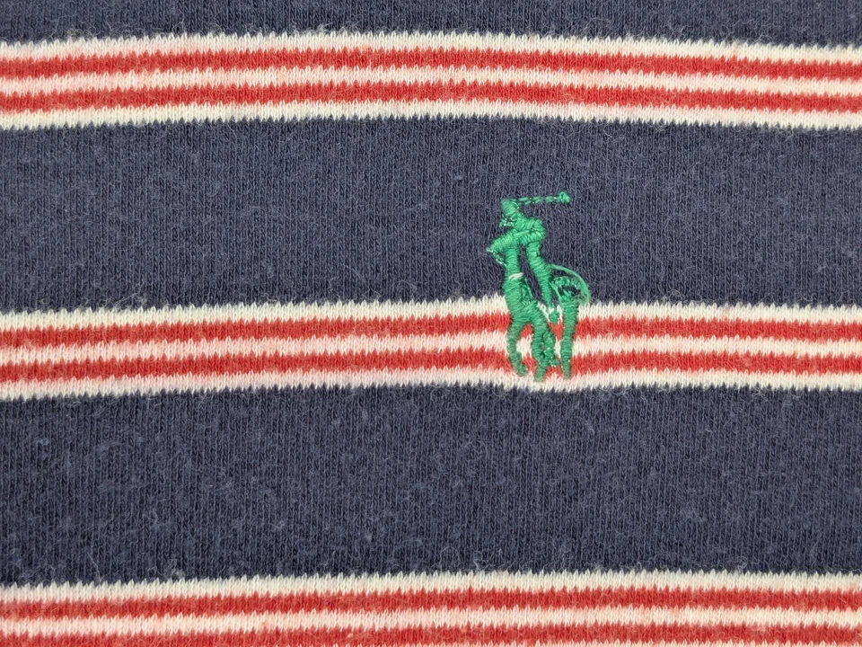 Polo Ralph Lauren Polo Shirt Boys 18 Striped Short Sleeve Classic Rugby Tenni - Image 3 of 4
