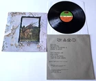 Led Zeppelin - IV UK 1972 Atlantic Transitional LP PORKY / PECKO Misprint