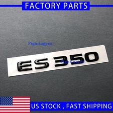 For 2012-2024 Es350 Es 350 Letter Trunk Lid Badge Car Emblem Sticker Gloss Black