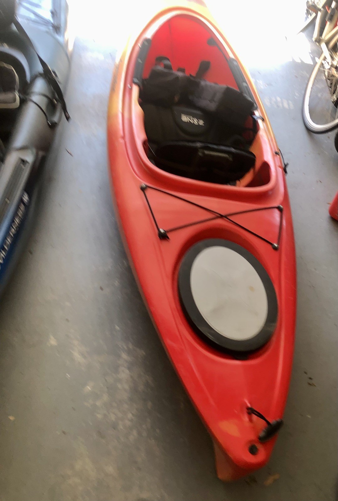 10 Ft Long Orange/yellow No Paddle