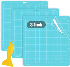 3 Pack Cutting Mats 12X12 Inch for Cricut Maker and Explore Series