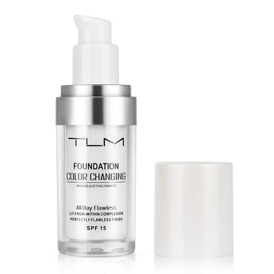 TLM Color Changing Foundation Makeup Base CoverConcealerFlawless +SPF 15