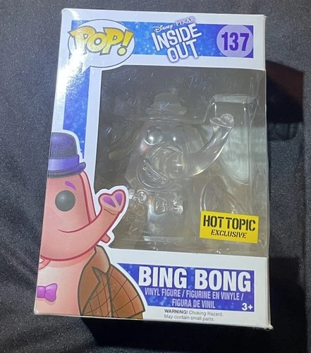 Funko Pop! Bing Bong #137 Hot Topic Exclusive Disney Pixar Inside Out Figure