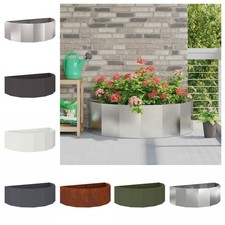 Pflanzkübel Outdoor-Pflanzgefäß Pflanzenhalter Flora Box Gartenbehälter Stahl