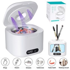Ultraschallreinigungsger&auml;t 49000Hz Brillen Schmuck Reiniger mit UV Lampe