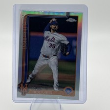 2025 Topps Chrome Update Clay Holmes Refractor #USC30 New York Mets