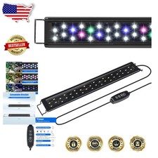 Adjustable LED Aquarium Light 48-54" Daylight Moonlight Mode 5 Brightness Levels