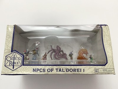 D&D Kritische Rolle: NPCs von Tal'Dorei, Set, 7 Tabletop Figuren