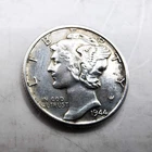 1944 S Mercury Dime 10C 90% Silver