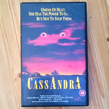 Virgin Video Cassandra VHS PAL English 18 1987 Horror Thriller