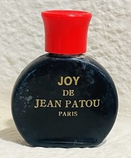 Mini botella de perfume vacía vintage Joy De Jean Patou Paris