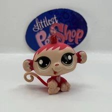 MONKEY #G7 #50 - Authentic Littlest Pet Shop - Hasbro LPS