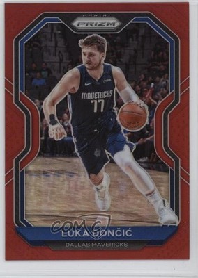 2020-21 Panini Prizm Red Prizm /299 Luka Doncic #32 8mm