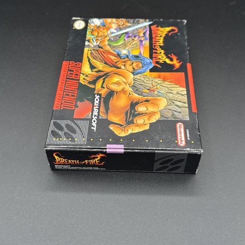 Breath of Fire (Super Nintendo SNES, 1994) CIB - Complete w/posters + Reg Card - Picture 20 of 22