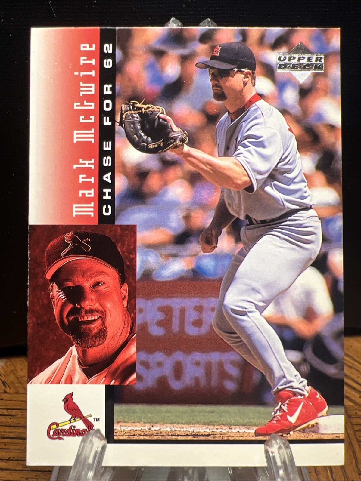 1998 Upper Deck Mark McGwire's Chase for 62 #26 Mark McGwire