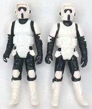 Kenner Biker Scout Star Wars Return Of The Jedi Action Figure Set Vintage 1983