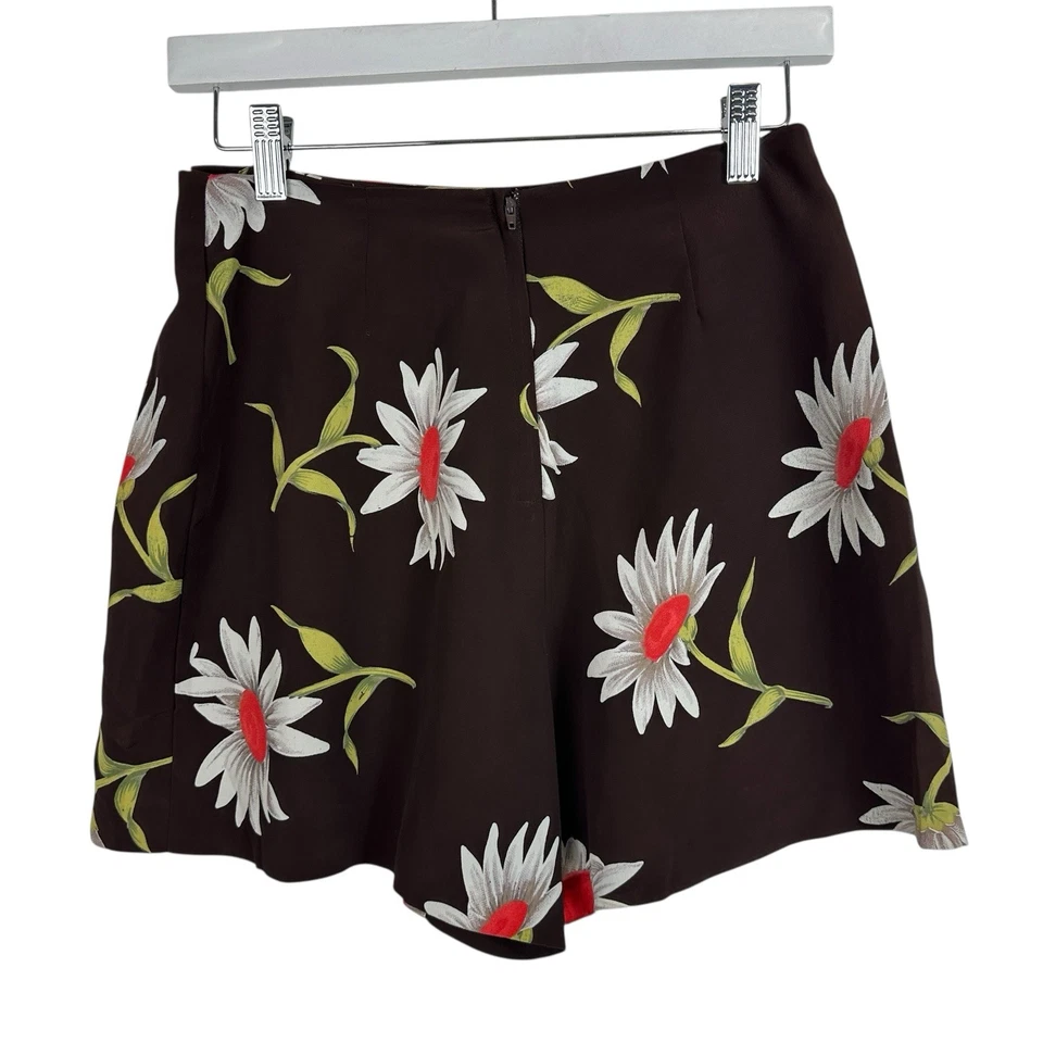 Mini Skort Vintage Años 90 Envoltura Objetos Necesarios Pequeño Floral Boho Cottagecore Foto 2 de 4