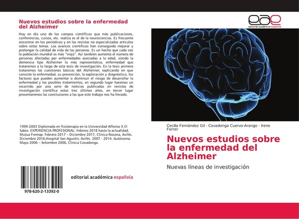 Nuevos Estudios Sobre La Enfermedad Del Alzheimer Cecilia FernáNdez Gil-image