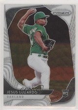2020 Panini Prizm Tier II White Wave Prizm Jesus Luzardo #104 2l4