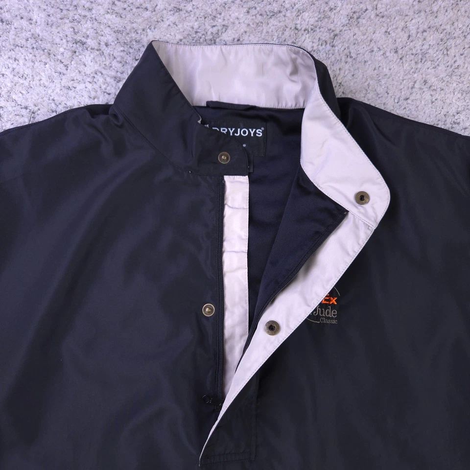 FootJoy Dryjoys Windshirt Mens Large Short Sleeve Waterproof Rain FedEx St Jude - Image 4 of 4