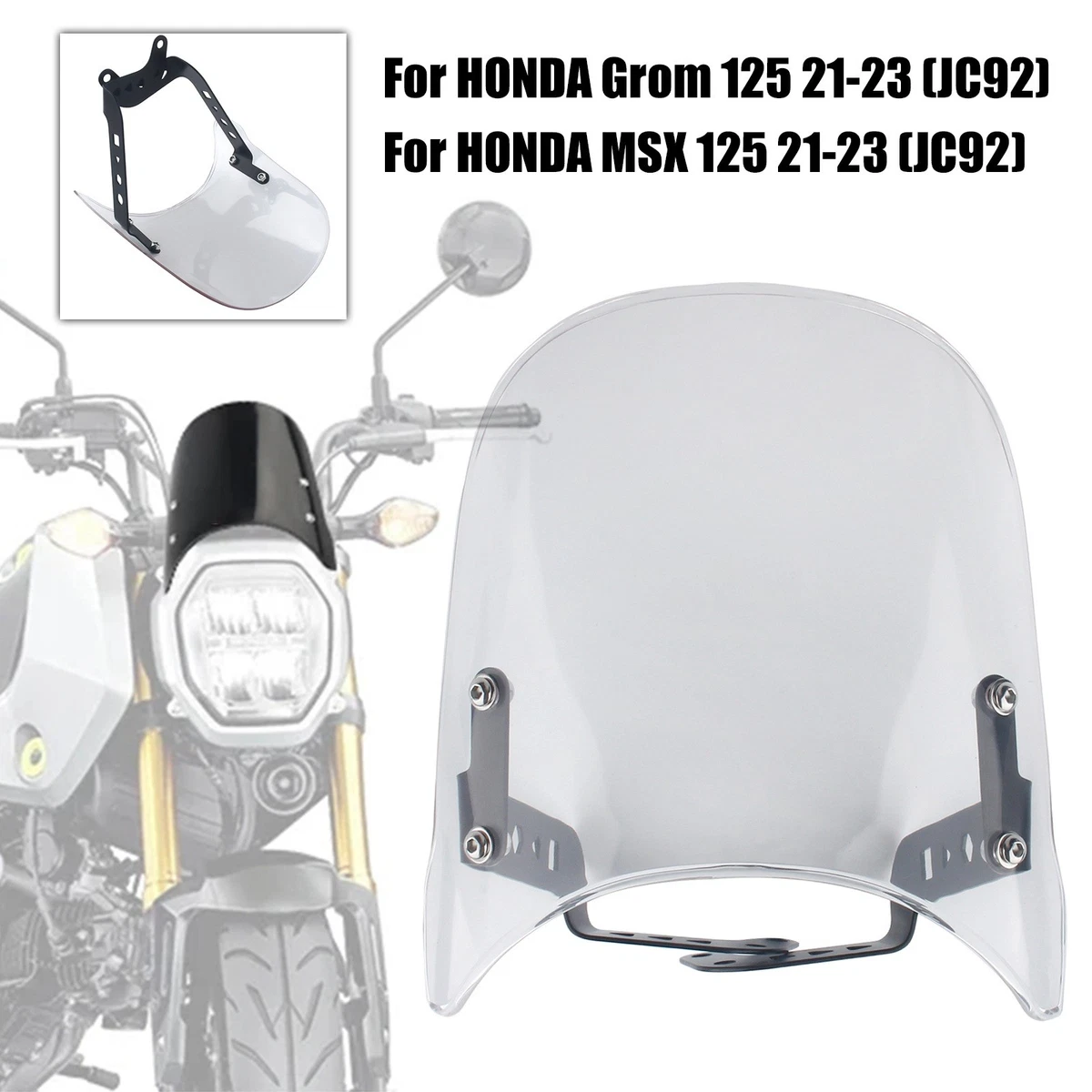 Windshields for Honda Grom 125 for sale | eBay