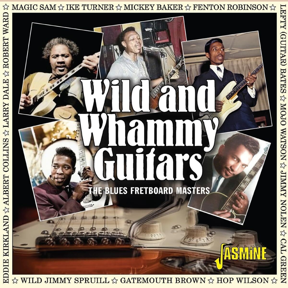 Различные исполнители Wild & whammy guitars: Альбом blues fretboard masters (CD)