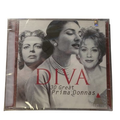 Diva 30 Great Prima Donnas 2000 Classical Opera Teldec 2CD