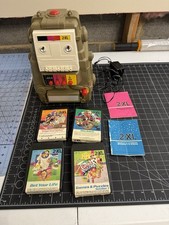 1978 Mego 2-XL Talking Robot Olive Green TESTED WORKING w/ 4 Tapes