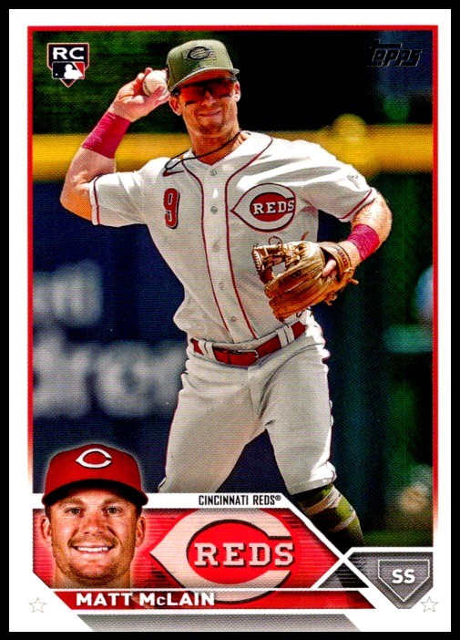 2023 Matt McLain Topps Update Series BASEBALL #US199 Cincinnati Reds