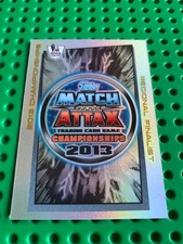 Match Attax 2013 World Championships Regional Finalist RARE CARD