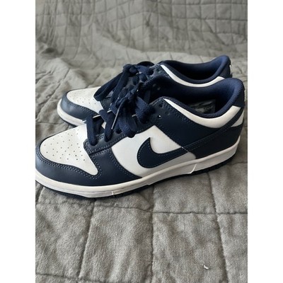 Nike Dunk Low Valerian Blue White Navy Blue Sneakers DD1391-400 Mens 5.5Y