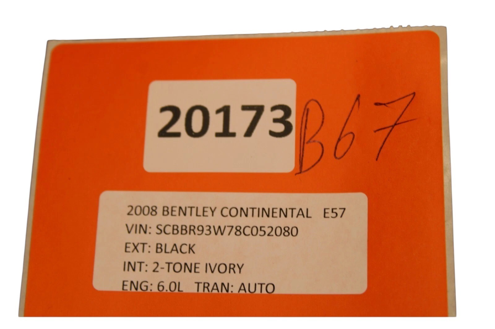 03-11 Bentley Continental Seat Occupancy Sensor SRS Mat 3W3959337 Oem