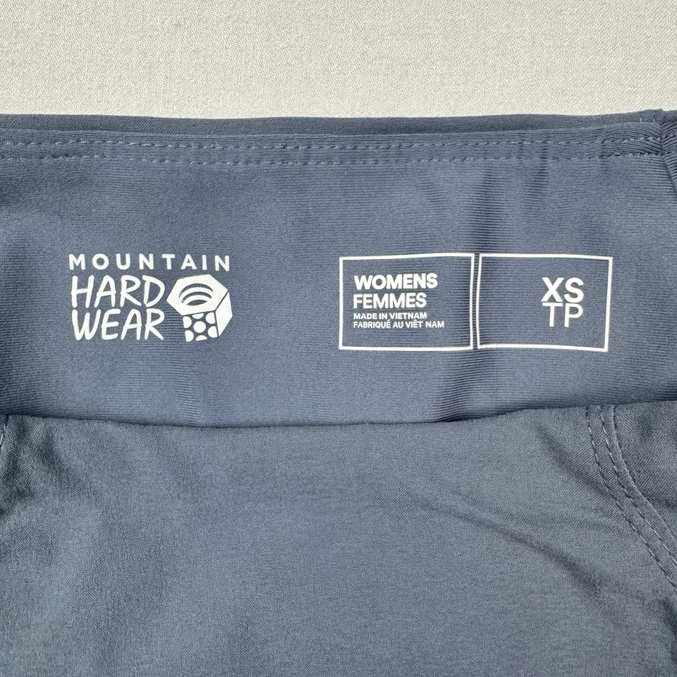 Calça de tornozelo feminina Mountain Hardwear Dynama XS cinza puxar ao ar livre OL9989 - Imagem 3 de 4