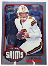 2026 Topps Heritage Chrome Tyler Shough #334 Saints NFL Football 2026