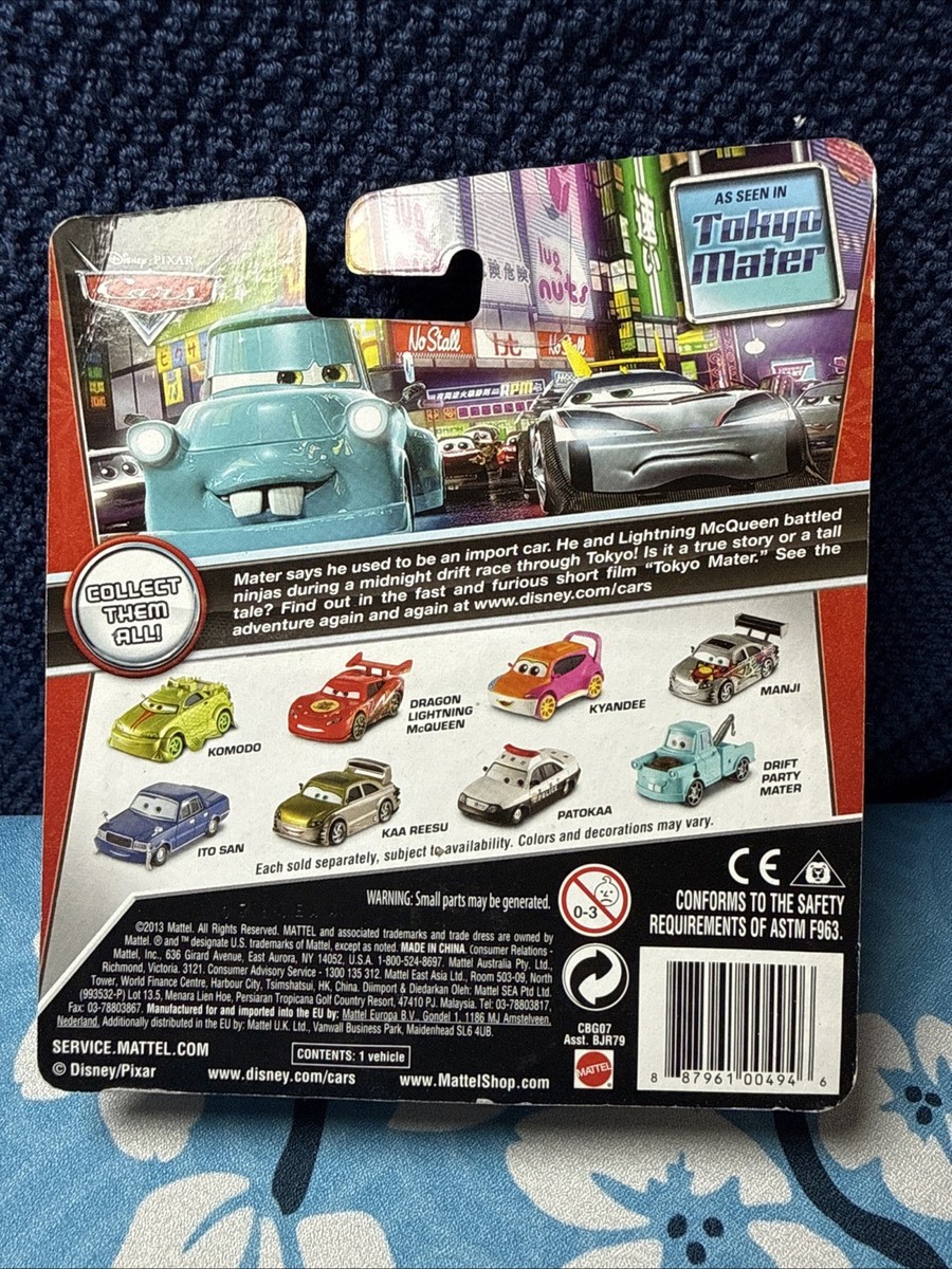 MATTEL. Disney Pixar Cars ミニカー まとめ売り Disney/Pixar World Of Cars - Tokyo Mater Series - Set of 9