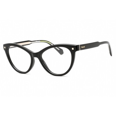 Polaroid Core Women's Eyeglasses Black Plastic Cat Eye Frame PLD D446 0807 00