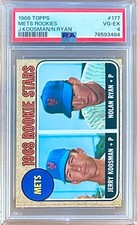 1968 Topps #177 NOLAN RYAN Mets Rookies PSA 4 RC