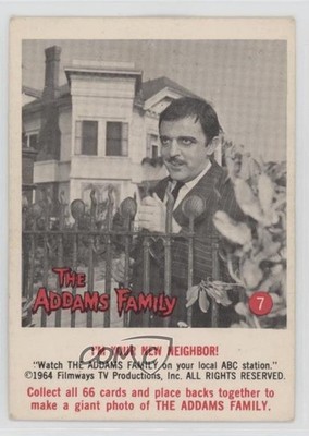 1964 Donruss The Addams Family I'm Your New Neighbor! #7 1e8j