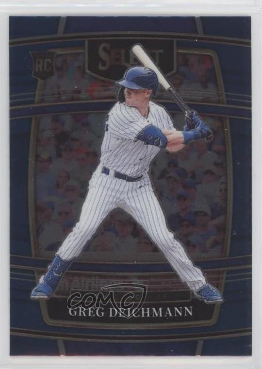 2022 Panini Select Concourse Retail Blue Prizm Greg Deichmann #13 Rookie RC rs2