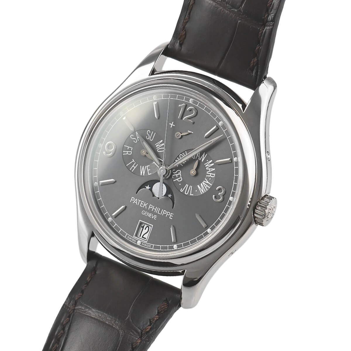 Patek Philippe Annual Calendar 5146G-010 White Gold Watch TO09552