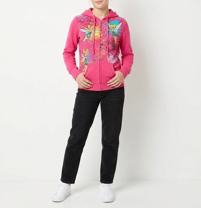 Tinker Bell Pink Sweatshirts & Hoodies for Girls for sale | eBay