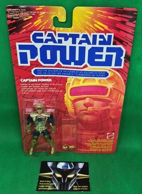 Captain Power Actionfigur CAPTAIN POWER, # 3895 MATTEL 1987, NEU MOSC MISB.